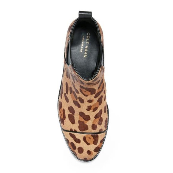 4️⃣5️⃣Cole Haan Mara Grand Calf Hair Chelsea Boots - Picture 4 of 5